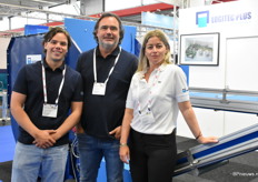 Logitec was represented by father and son Mik and Mark van der Zande and Nathalie Barnhoorn.